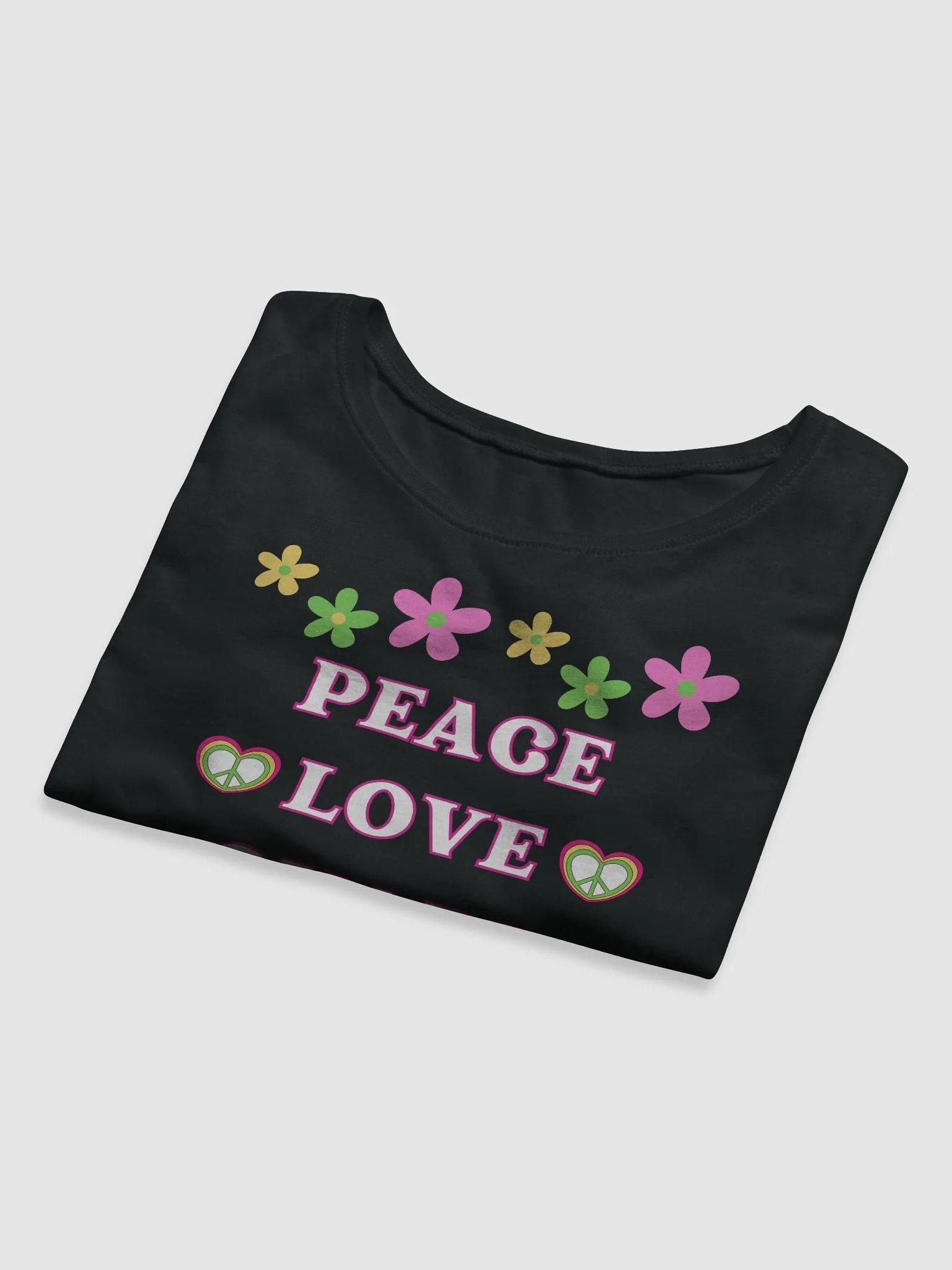 PEACE. LOVE. GUARD Crop Top product image (7)