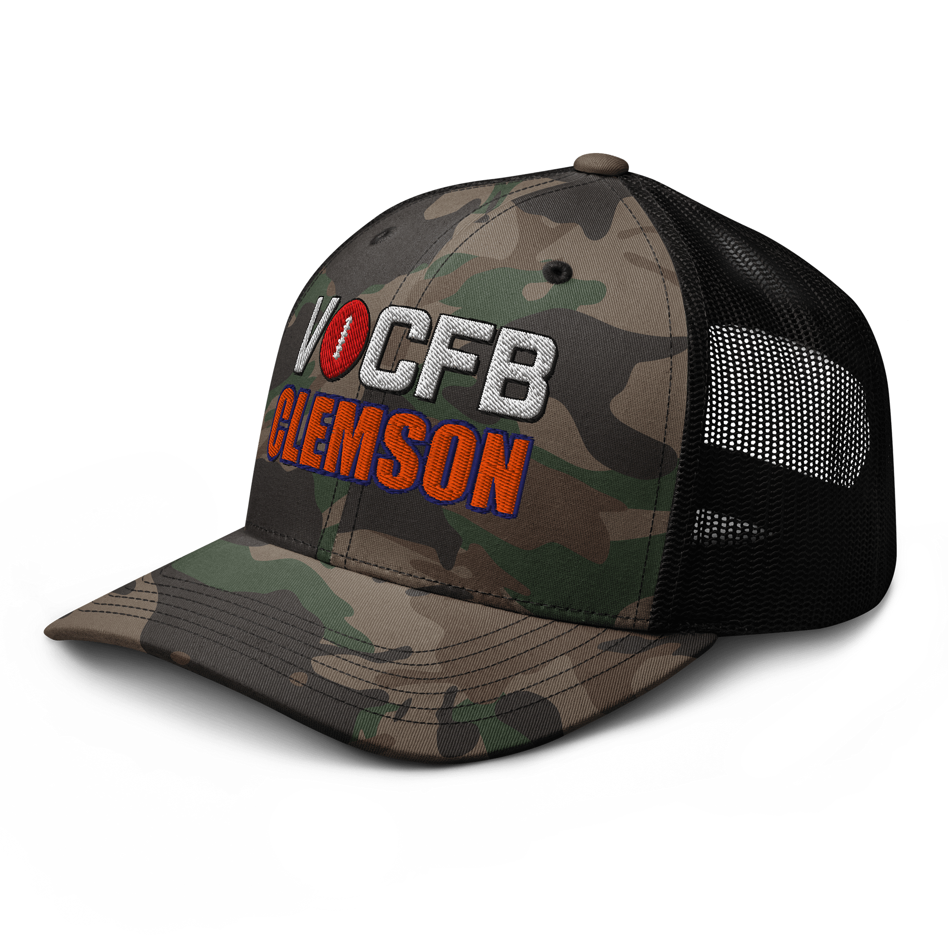 Clemson VOCFB Camo Trucker Hat product image (6)