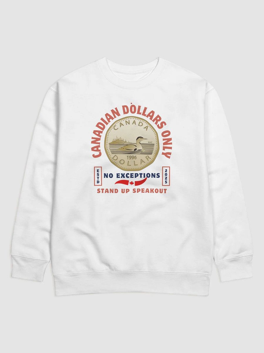 Stand Up Speak Out Loonie Sweatshirt product image (11)