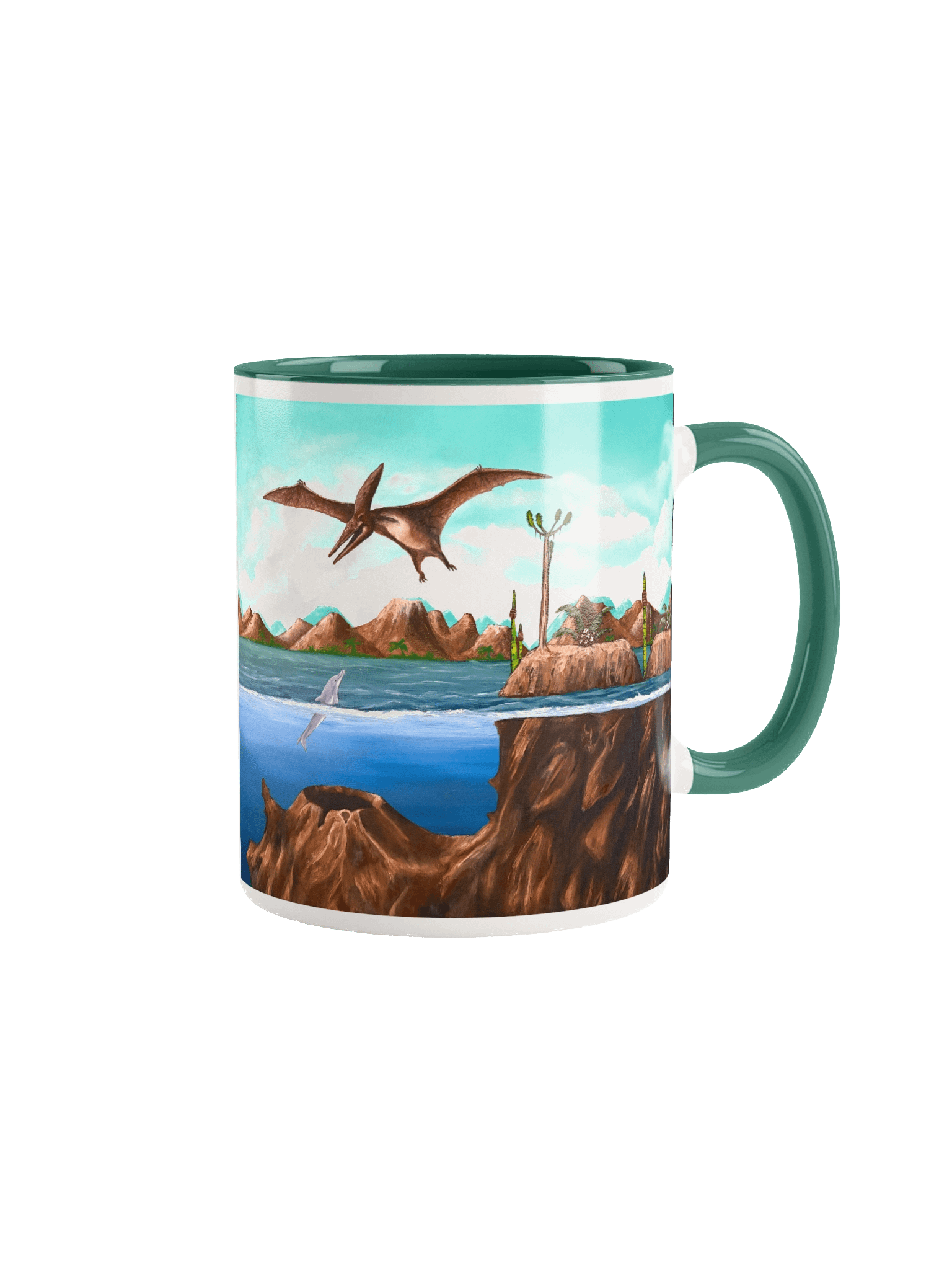 Pteranodon Pond Color Mug product image (11)