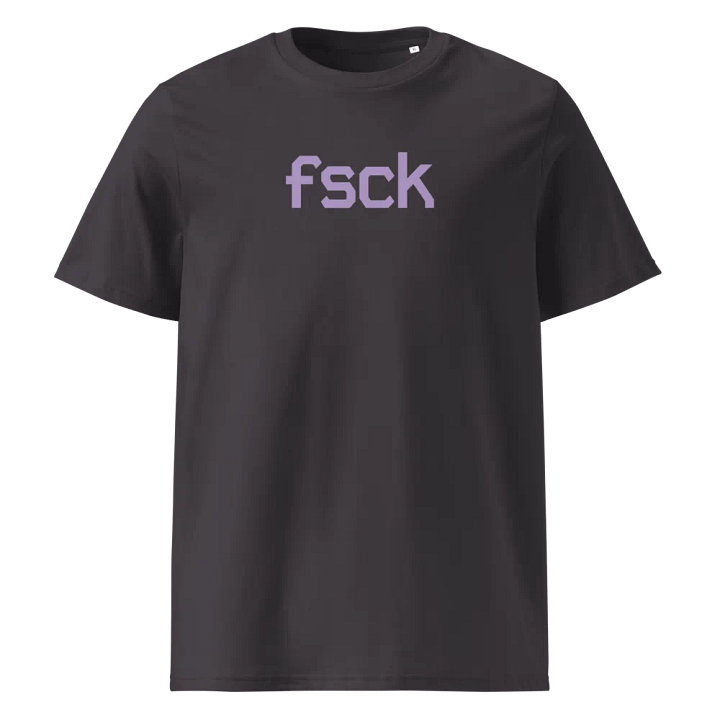 For fsck's sake (Dracula) - Organic Cotton Tee product image (1)