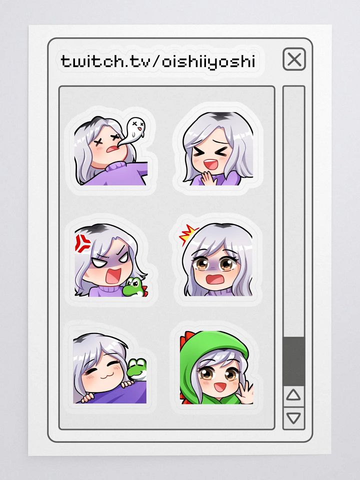 Yoshi Stickersheet product image (1)
