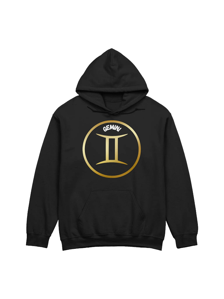 Gemini Symbol Gold Circle Hoodie product image (9)