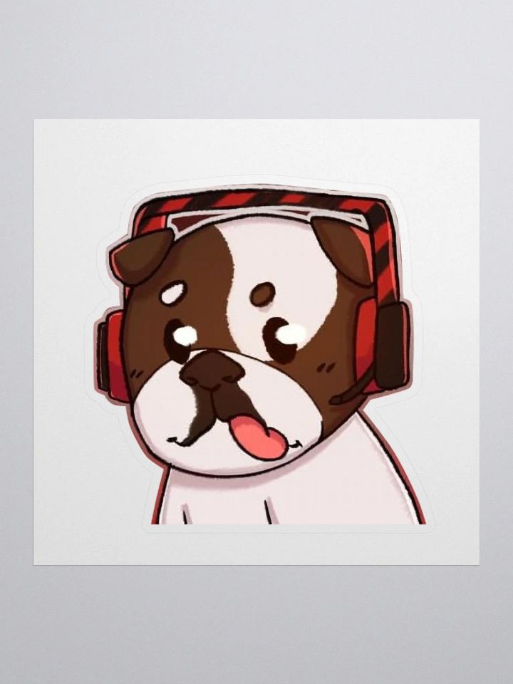 Gaming Bulldog Sticker product image (1)