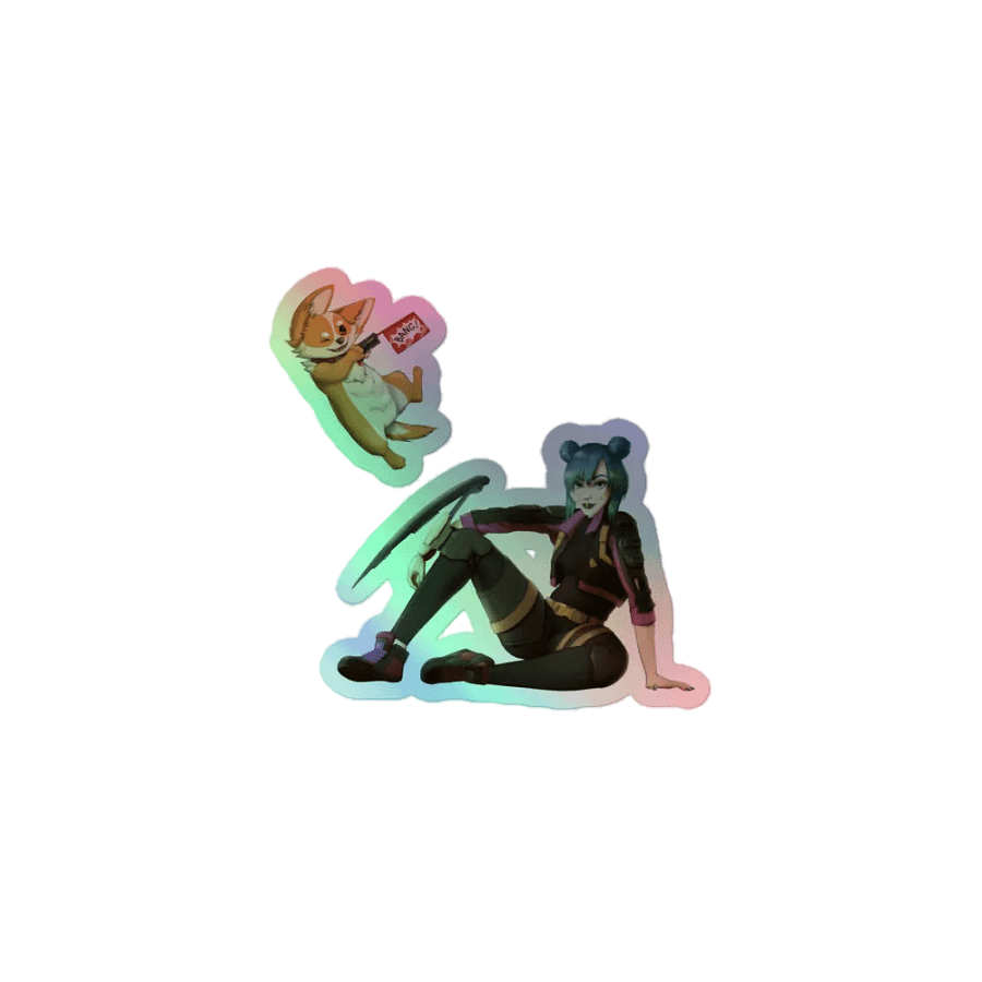 CYBERPUP/MANAGER | HOLO STICKERS product image (1)