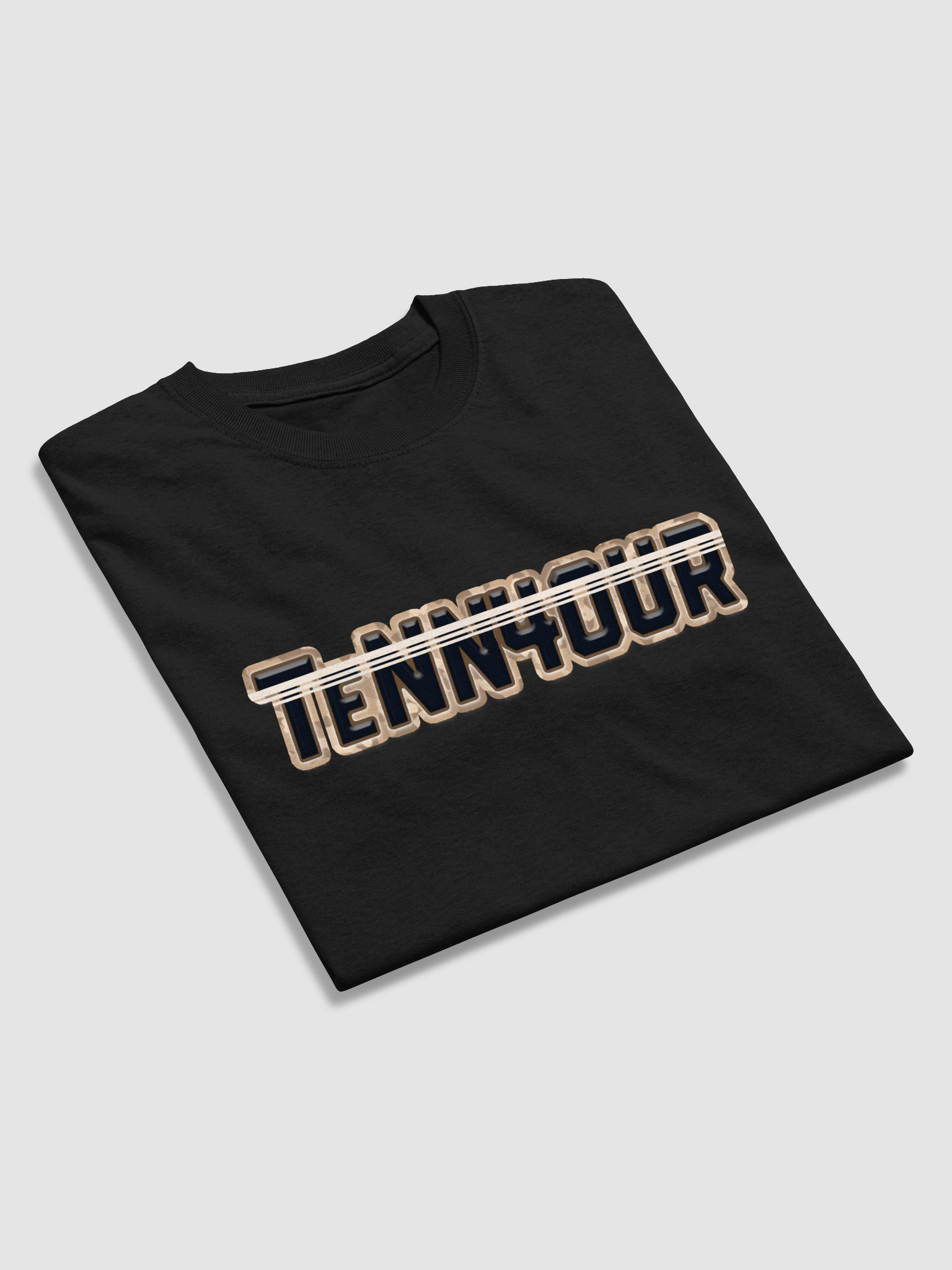 #TeNN4OURARMY T-Shirt - Tan & Black product image (3)