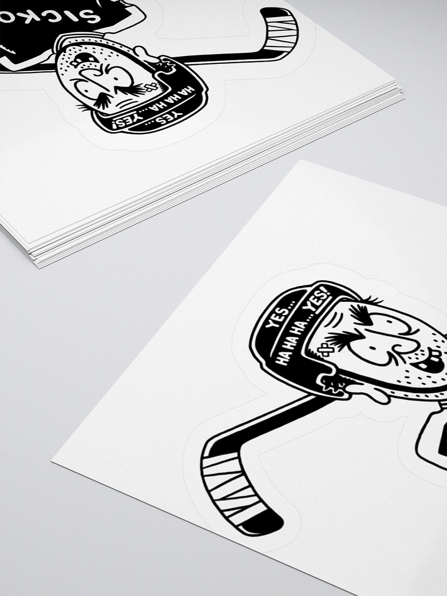 Sickos Hockey Player Sticker (3 Sizes) product image (11)