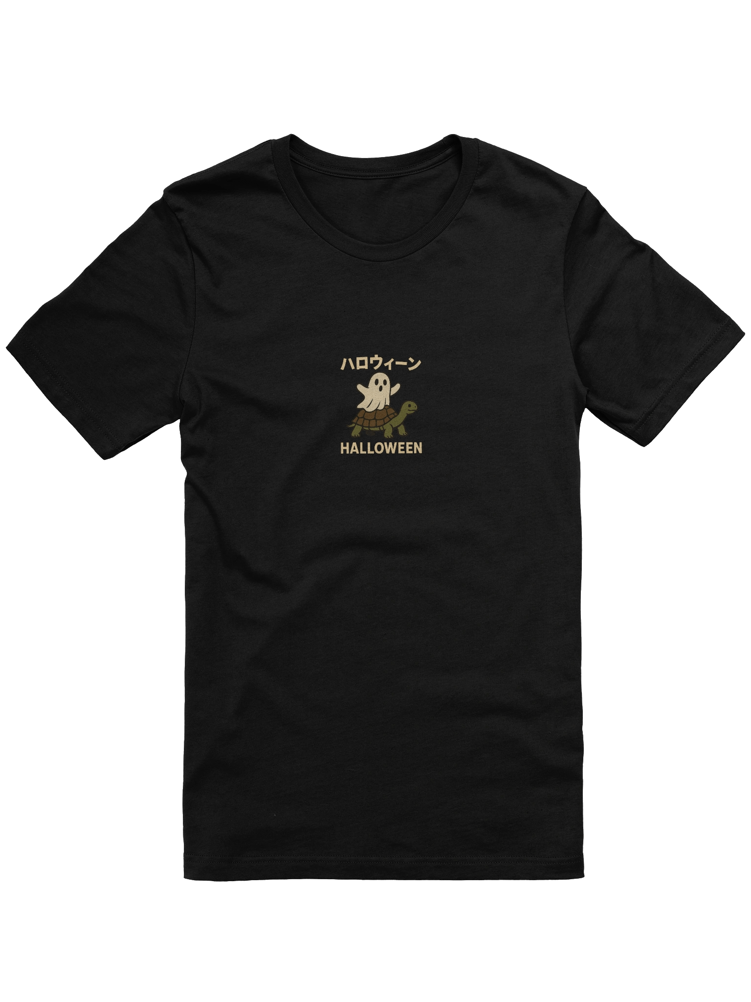 Halloween Ghost and Turtle T-Shirt product image (3)