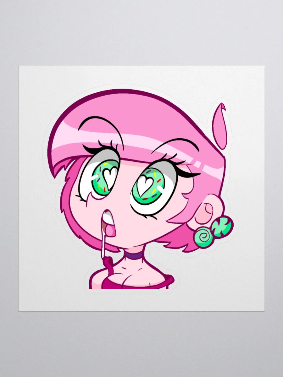 Cotton C4ndy (ouuh) Emote Sticker product image (1)