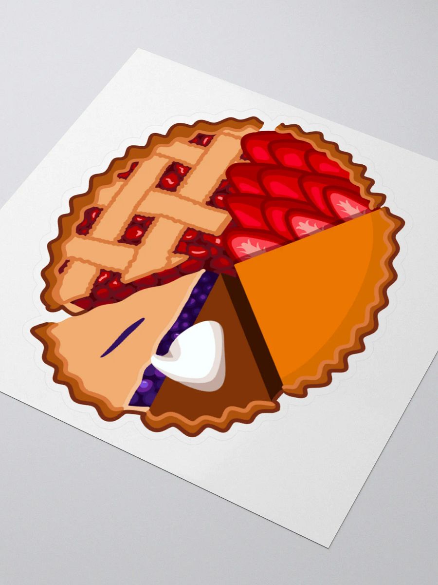 Pie Chart Sticker product image (3)