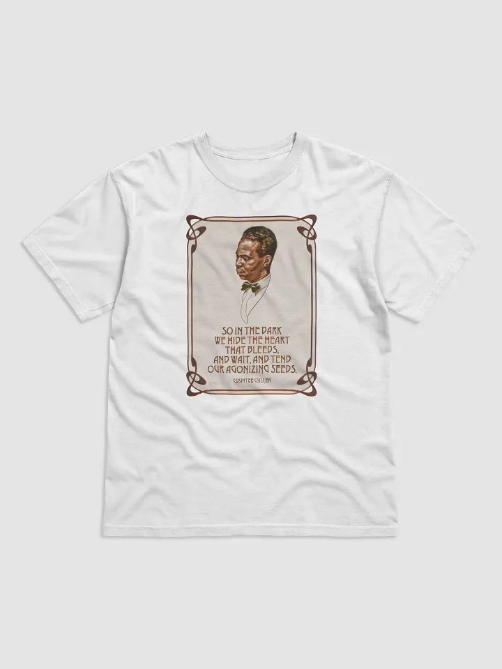 Countee Cullen: "Agonizing Seeds" Quote - T-Shirt product image (1)