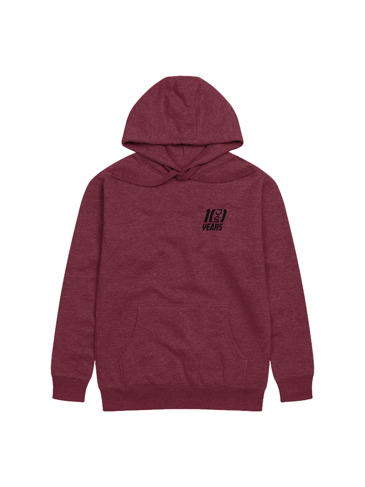 For the Culture Black and Red Hoodie product image (2)