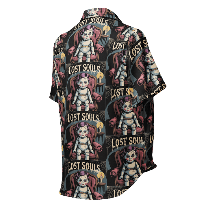 Midnight Veil Designs 'Lost Souls' Gothic Pyjama Top - All-Over Print Women's Short Sleeve product image (2)