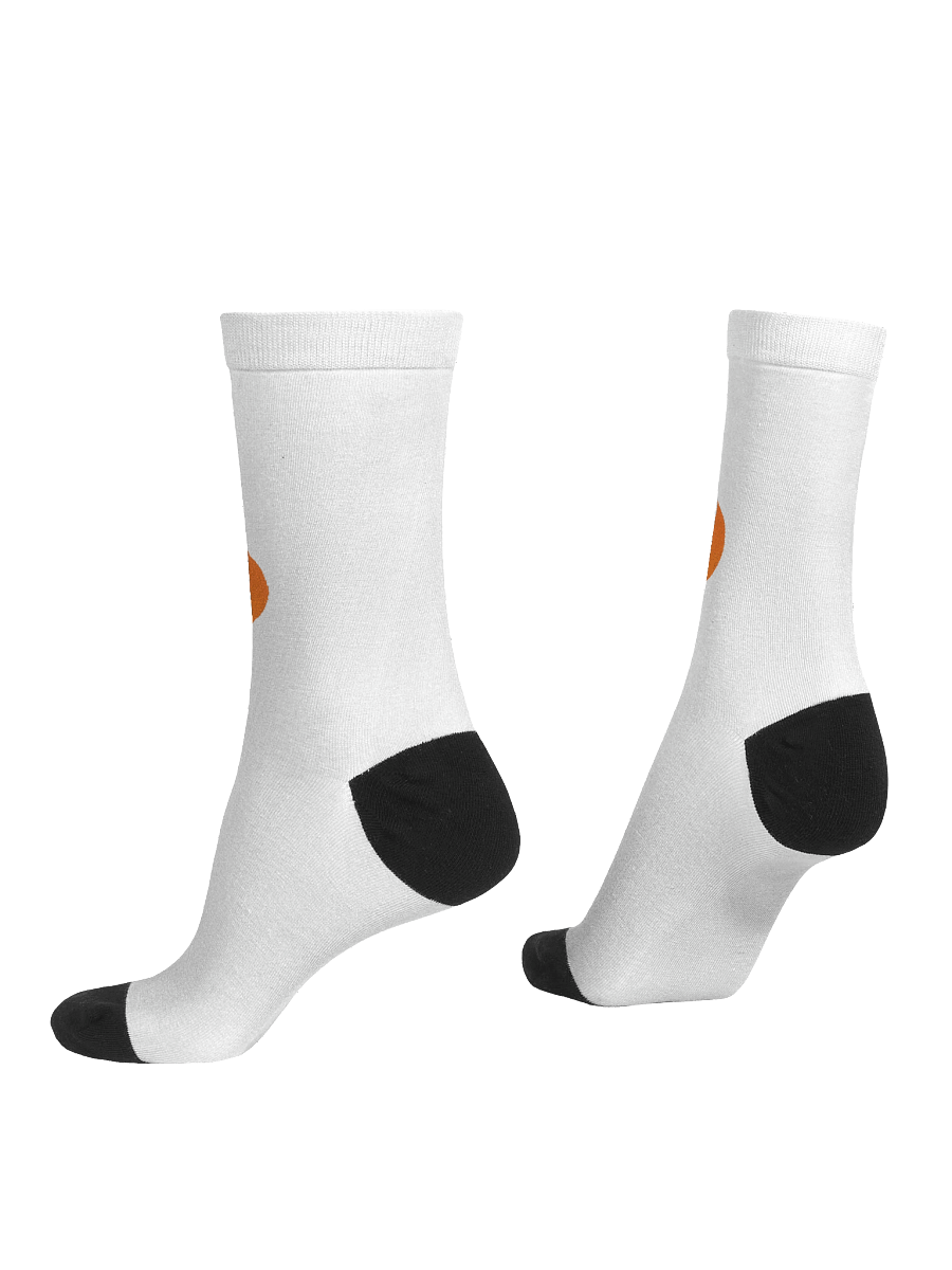 "Burn Music" Logo Crew Socks product image (4)