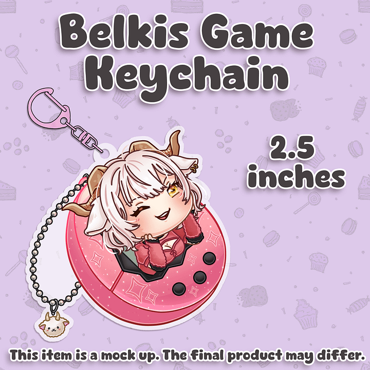 Belkis Halloween Game Keychain [PREORDER] product image (1)