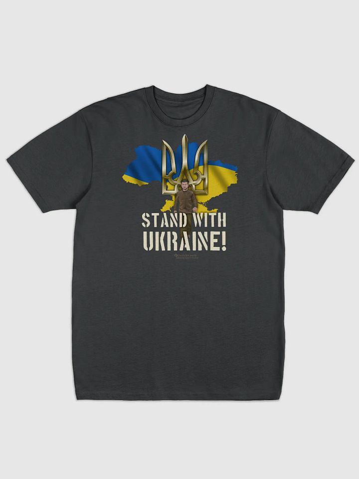 Stand with Ukraine Premium Tee product image (1)