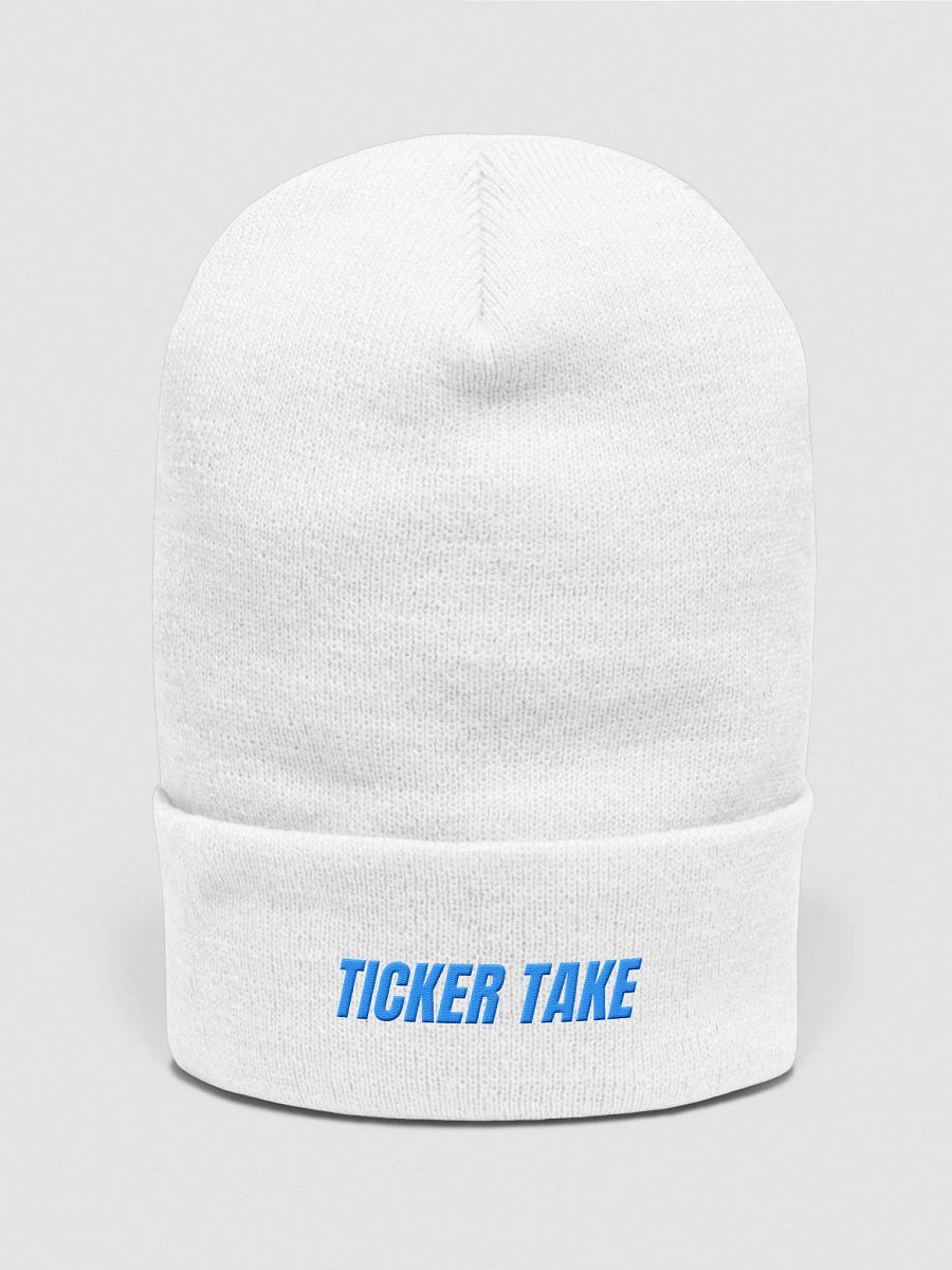 Ticker Take Beanie product image (1)