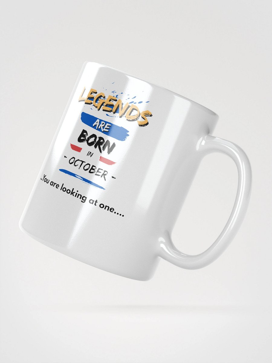 LEGENDS ARE BORN in October Mug product image (9)