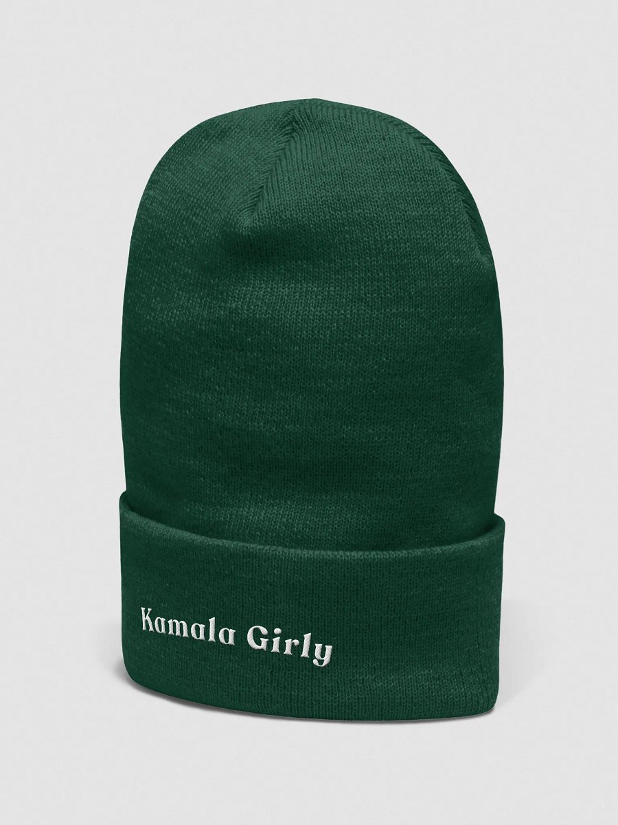 Kamala Girly Embroidered Beanie (White Font) product image (2)