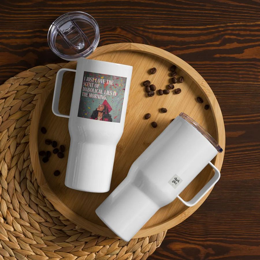 Diabolical Lies Grad 4 Travel Mug With Handle product image (4)