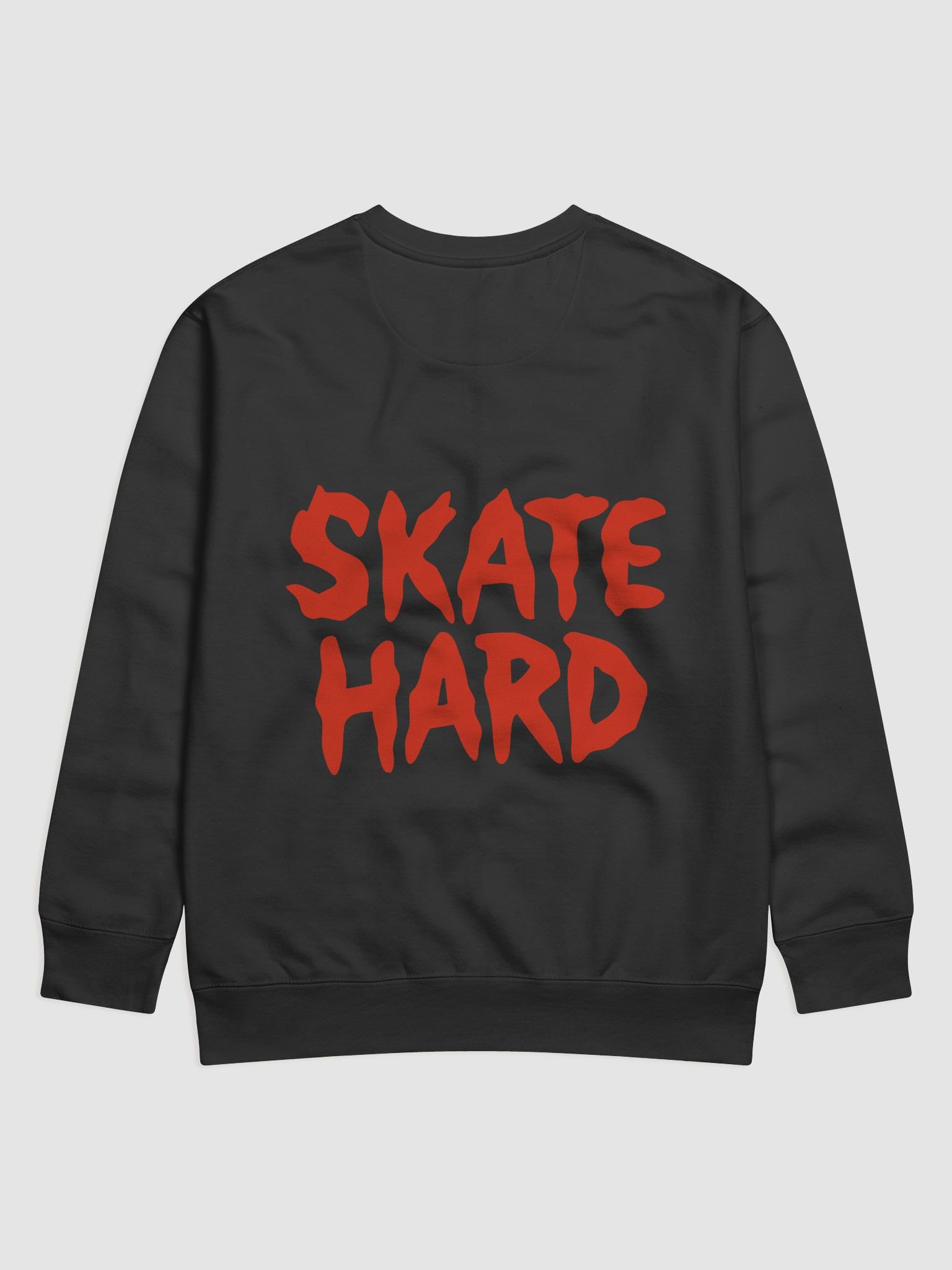 Bold Red SKATE HARD Sweatshirt product image (29)