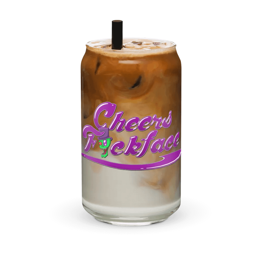 Cheers F*ckface Can Glass product image (6)