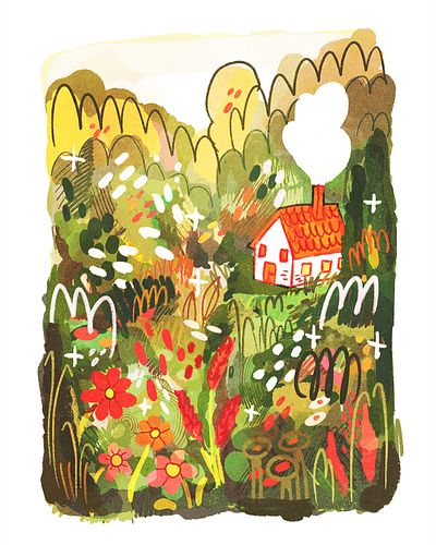 Posted these three landscape drawings I made on my story yesterday asking for your opinion on which one you liked best - and ...