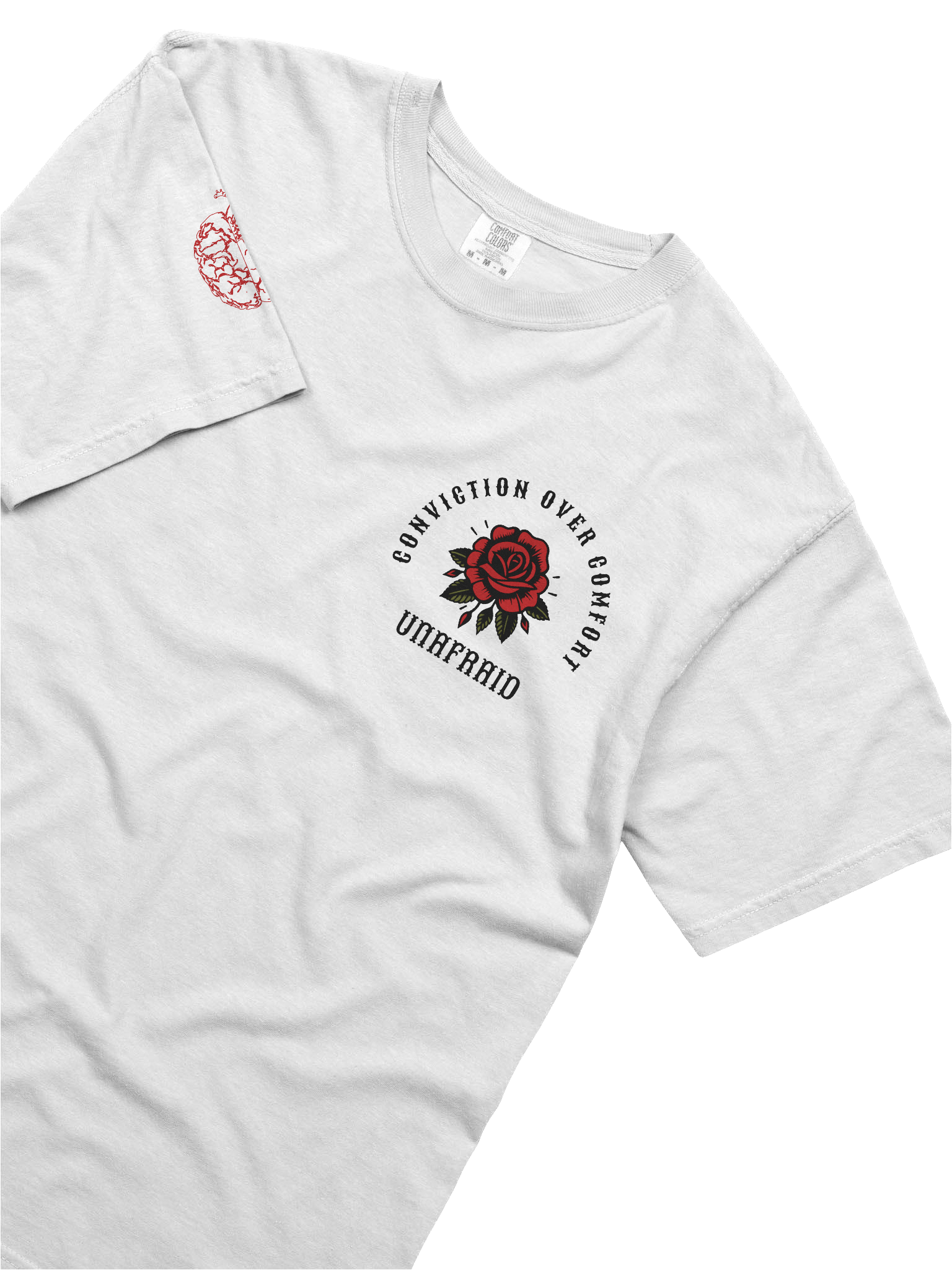 Conviction Over Comfort Heavyweight T-Shirt product image (2)