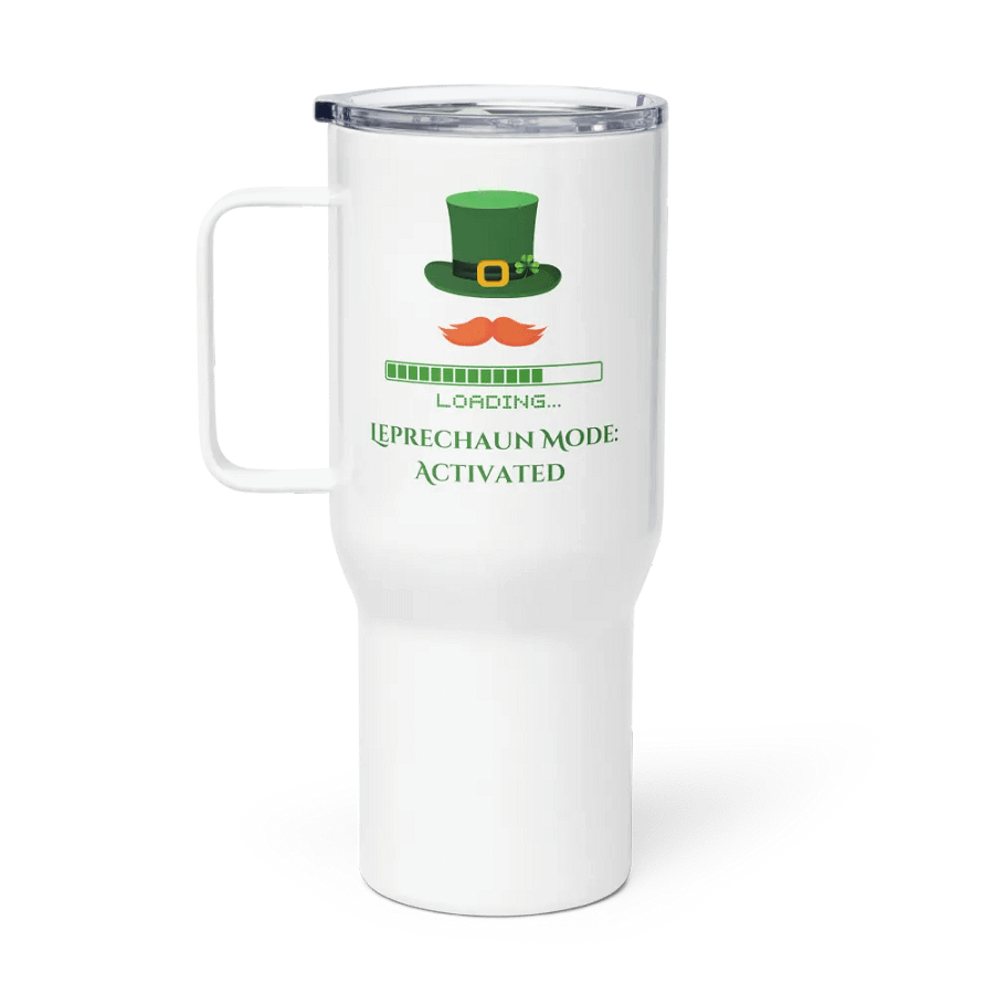 Leprechaun Mode Activated Travel Mug product image (4)