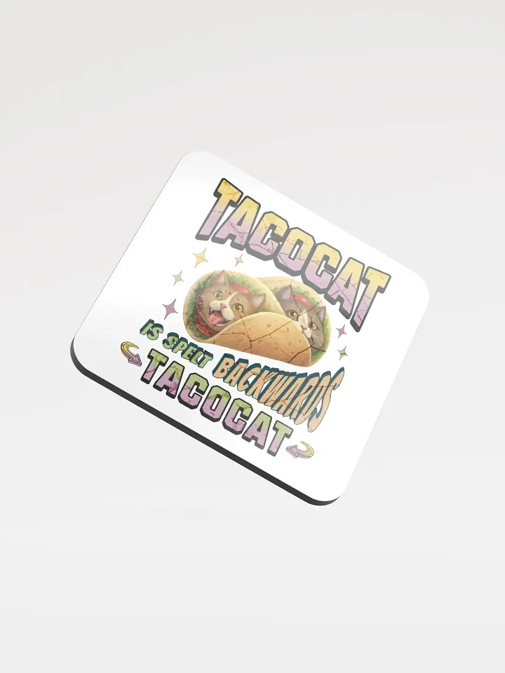 TACOCAT Glossed Cork Coaster Set product image (1)