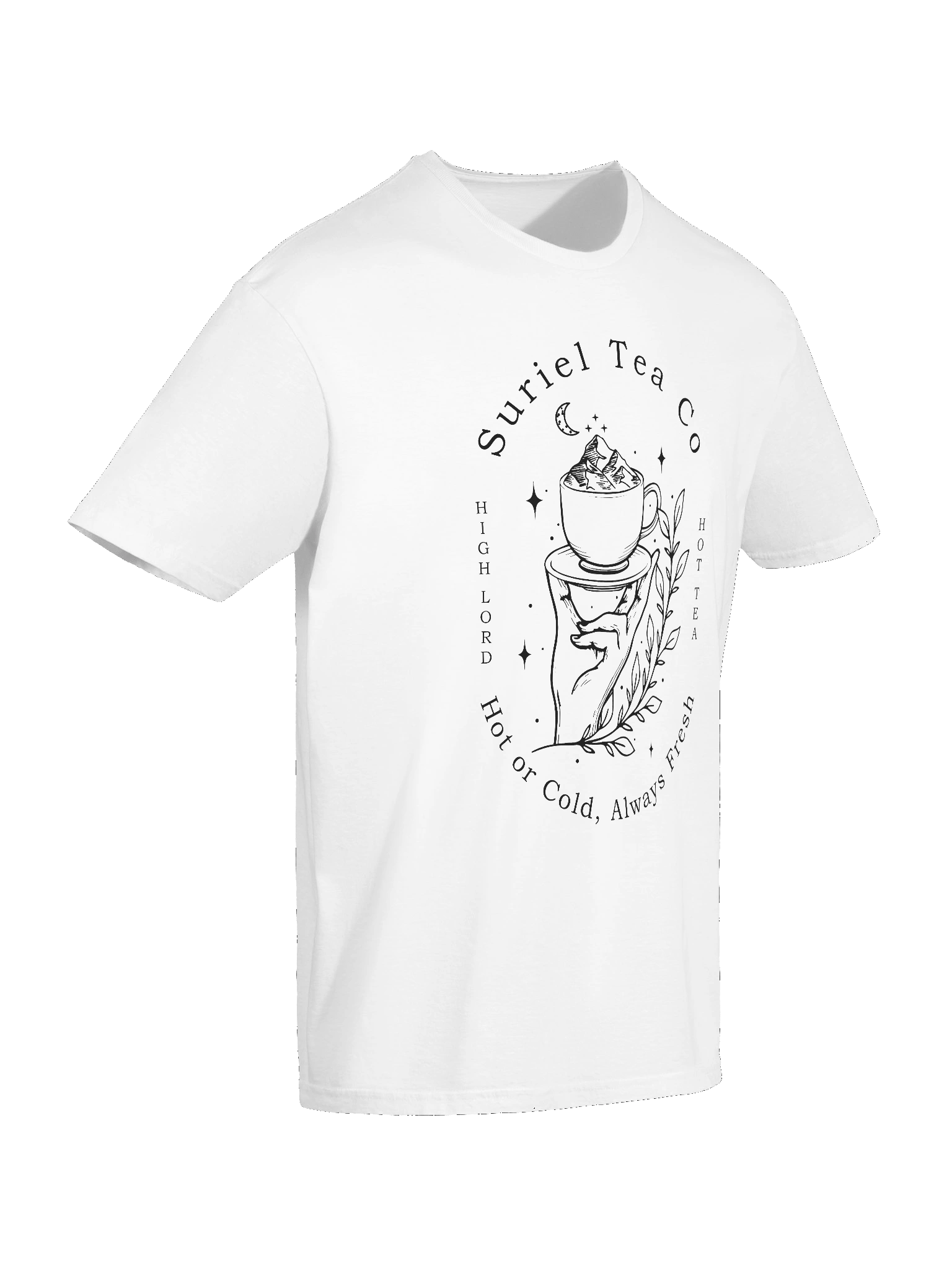 The Suriel Tea Company Suriel Tea Co Spill The Tea Velaris ACOTAR Symbol T-Shirt 1WH1 product image (2)