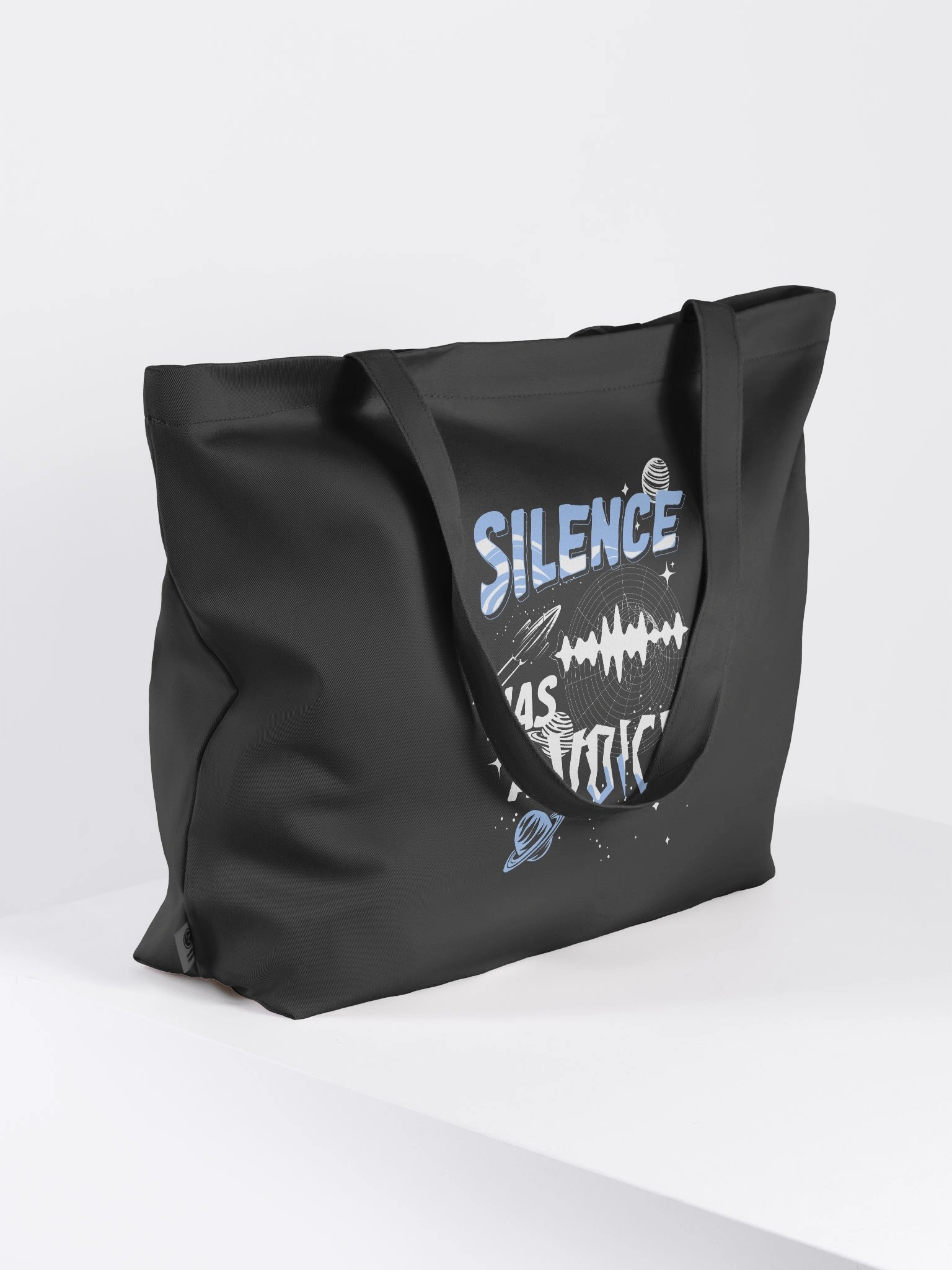 "Silence Has A Voice" Tote Bag product image (4)