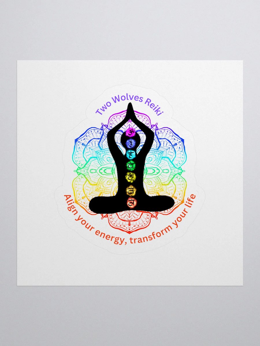 Two Wolves Align Sticker product image (3)