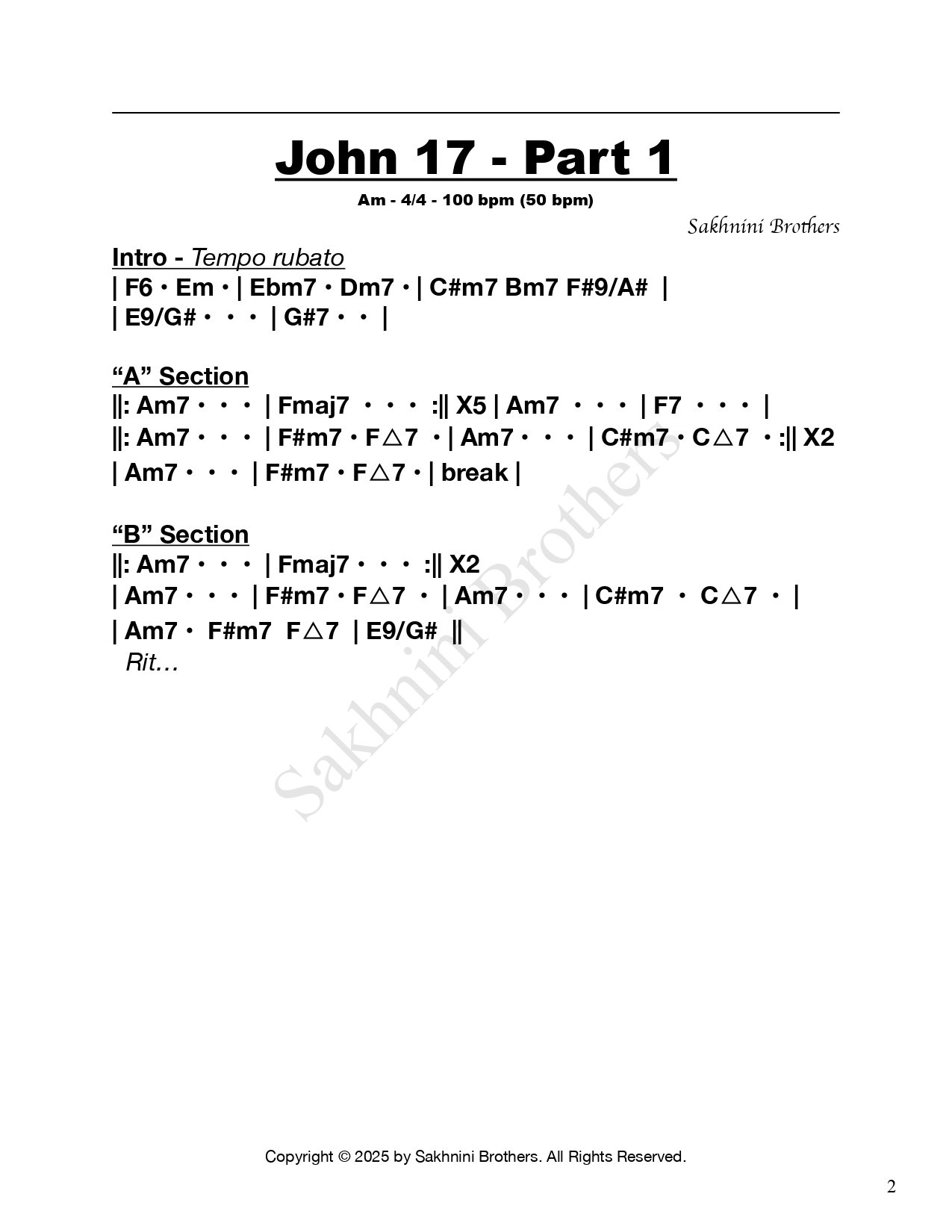 The Greatest Prayer - John 17 Album Charts product image (2)