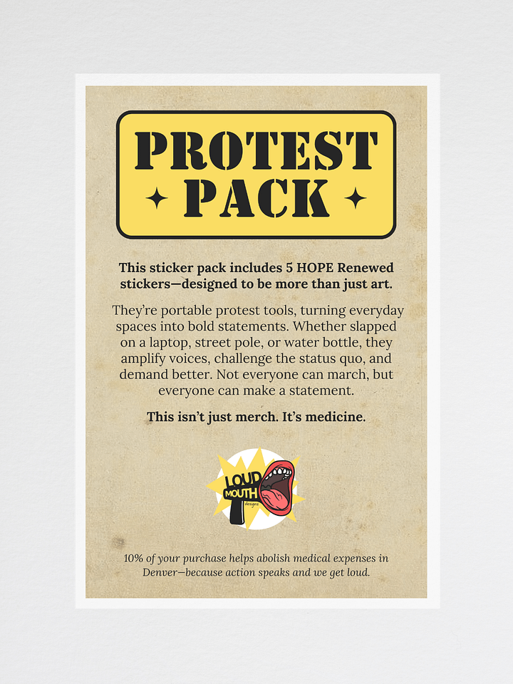 Protest Sticker Pack product image (2)