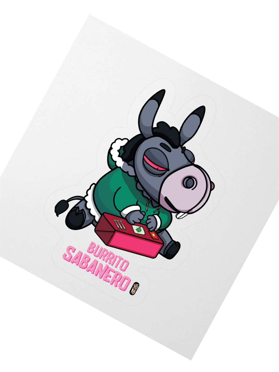 Burrito Sabanero - Sticker (Kiss Cut) product image (2)