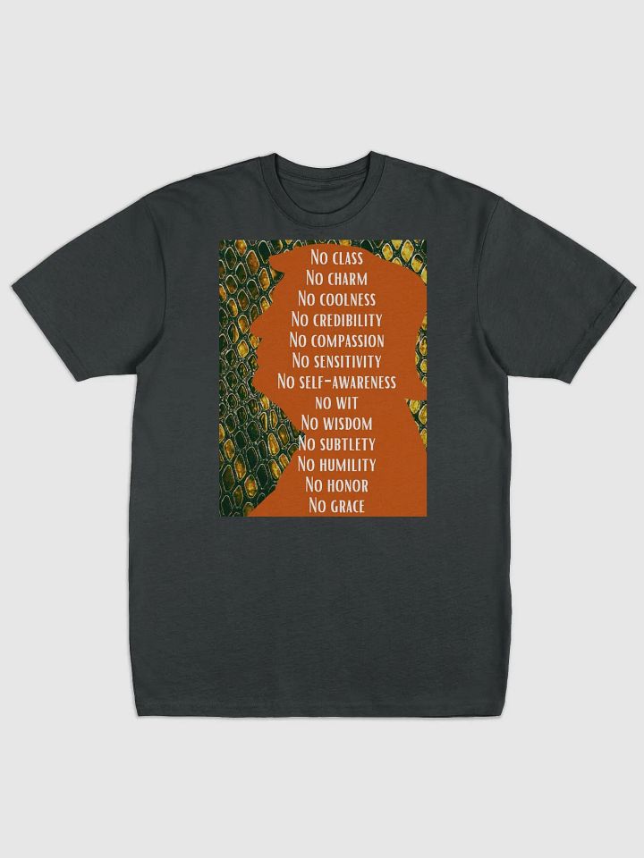 No Class, No Charm Donald Trump Silouhette Men's Tee product image (1)