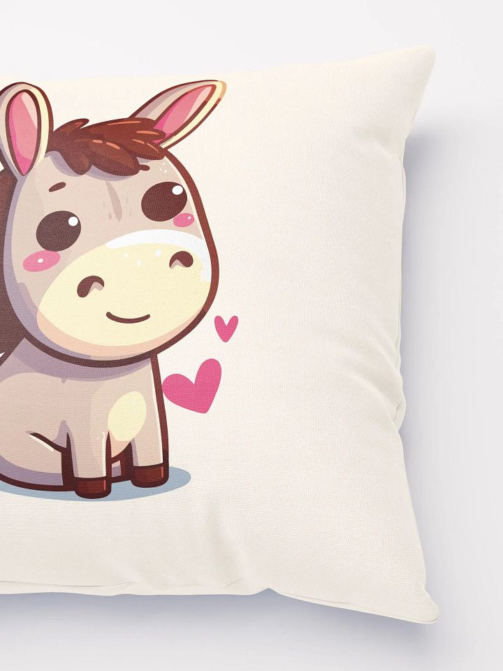 Cheerful Donkey Love Pillow product image (2)