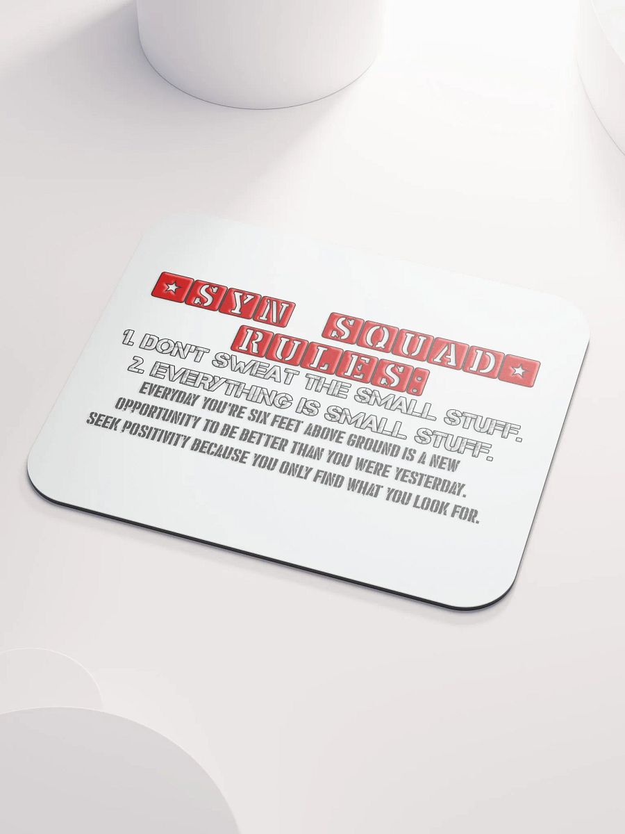 Synisisms Collection - 2 Rules Mouse Pad product image (3)