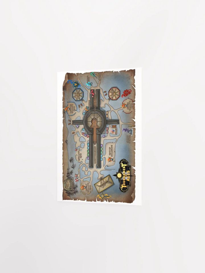 Tournament of Ages - Fairegrounds Map - Poster product image (2)