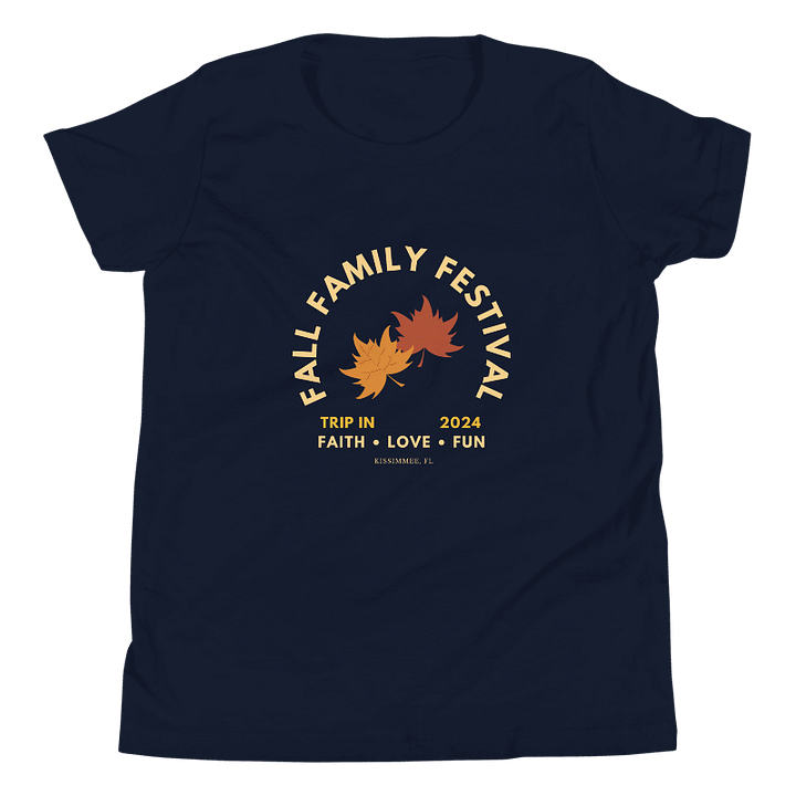 [BOYS] YOUTH FALL FAMILY FESTIVAL T-SHIRT product image (1)