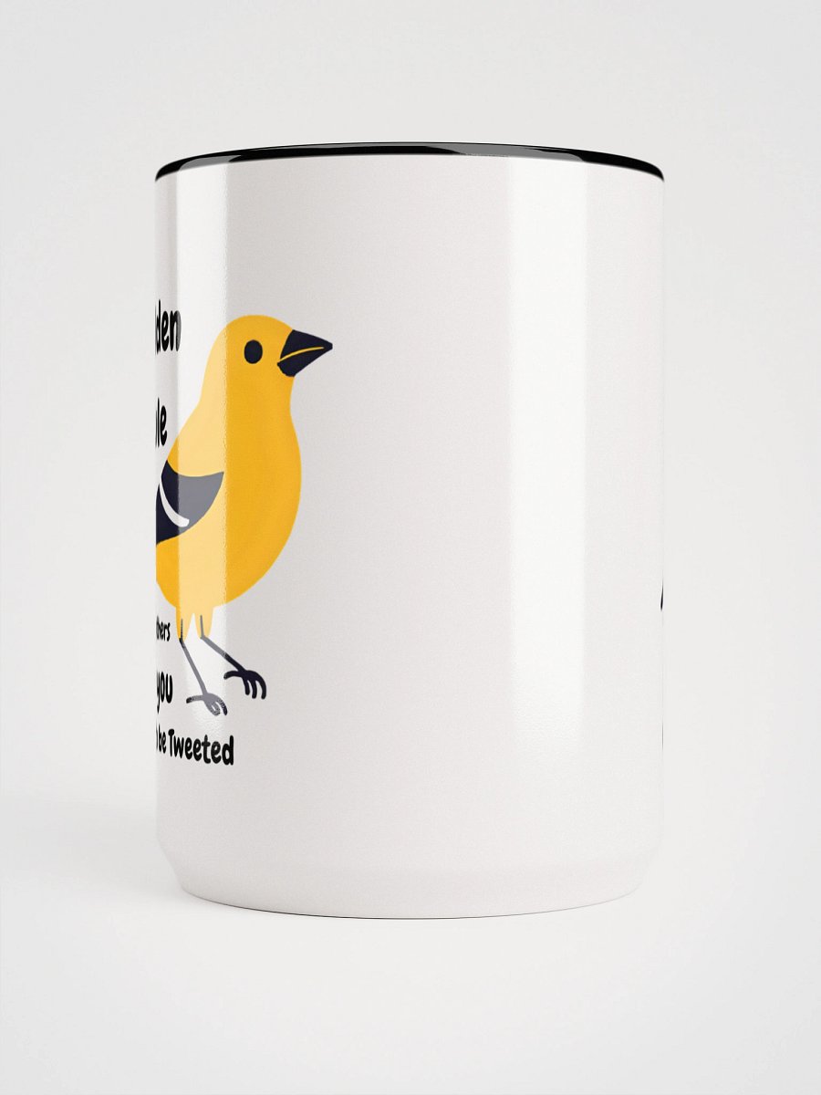 The Golden Rule Yellow Bird Coffee Cup / Tea Mug product image (5)
