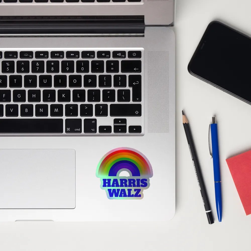 Rainbow Harris Walz Holographic Sticker product image (12)