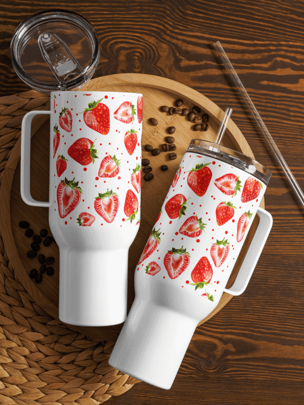 Strawberry Delight Travel Mug product image (2)