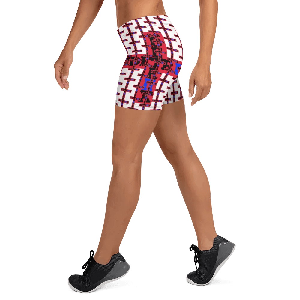 Club Detriix Geometric Fusion All-Over Shorts product image (9)