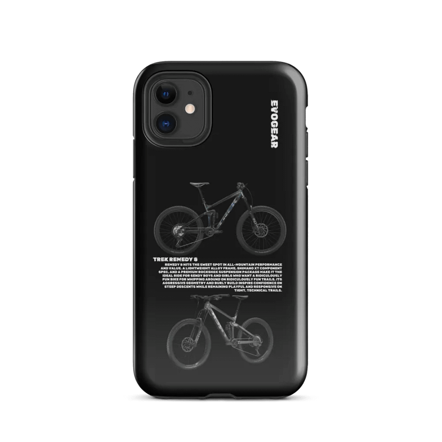 Black Trek Remedy 8 iPhone Case product image (2)