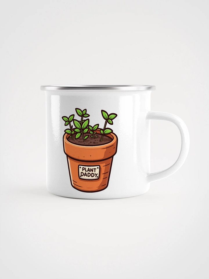 Plant Daddy Enamel Mug product image (1)