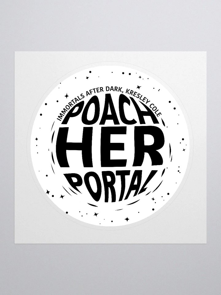 Poach Her Portal Sticker product image (1)