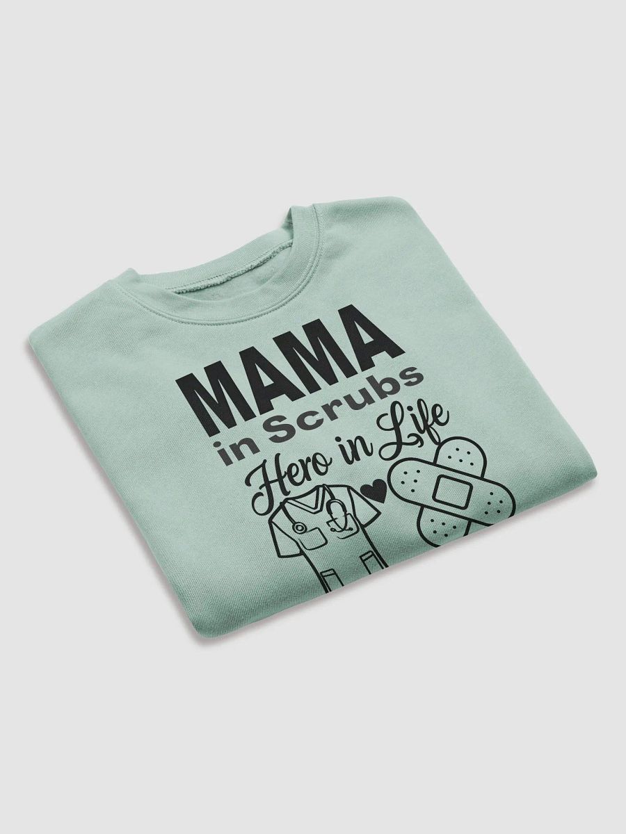 MAMA in Scrubs, Hero in Life Fleece Crop Sweatshirt product image (14)