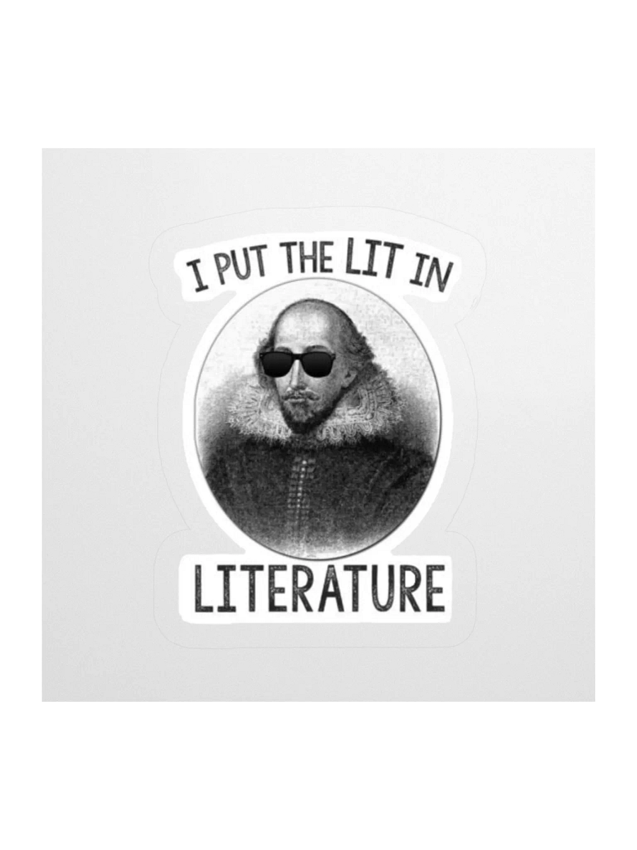 Lit Literature Kiss Cut Stickers product image (1)